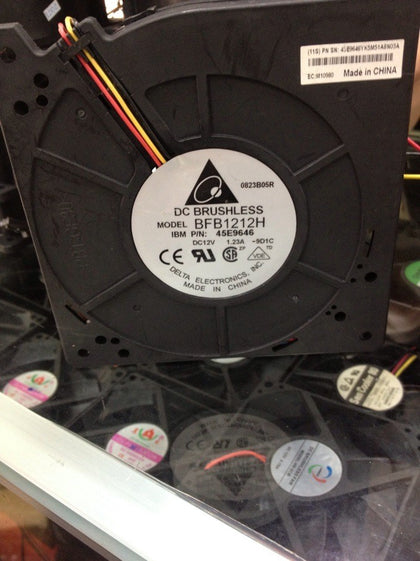 Cooling fan bfb1212h 12v 1.23a delta double bearing drum centrifugal blower 12032 - inewdeals.com