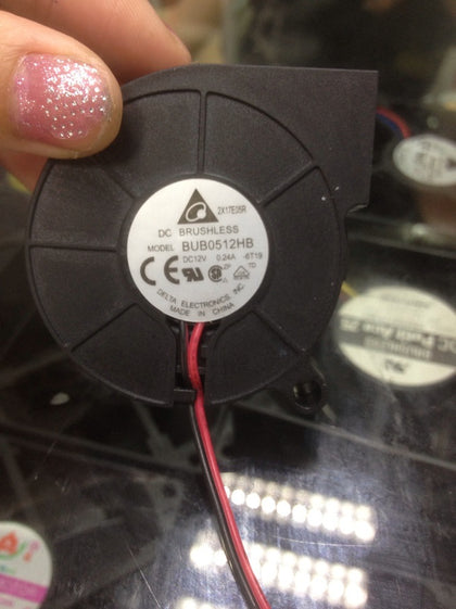 Cooling fan drum fan 5015 12v 0.24a bub0512hb ball-and-roller double bearing worm gear - inewdeals.com