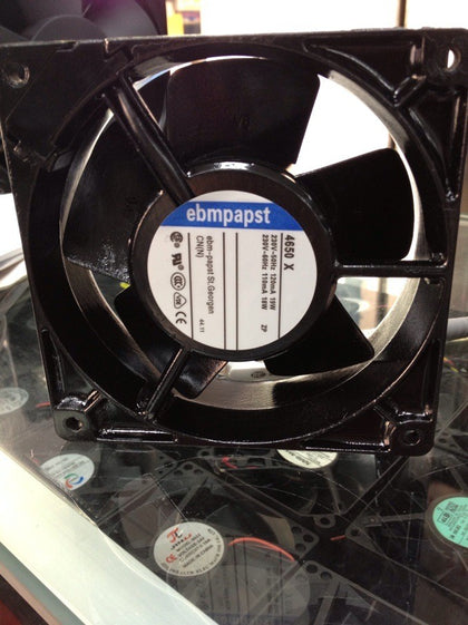 Cooling fan ebm 4650x 230v 18w 19wpapst high temperature resistant iron - inewdeals.com
