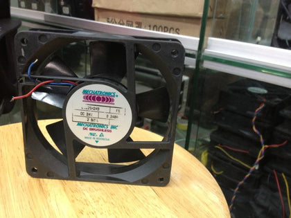 Cooling ventilation fan 12025 24v 0.24a . double bearing e1225h24b - inewdeals.com