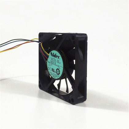 D07R-12T5S4 AH1 12V 0.10A 70mm 7015 4 wire PWM cooling fan thermostat