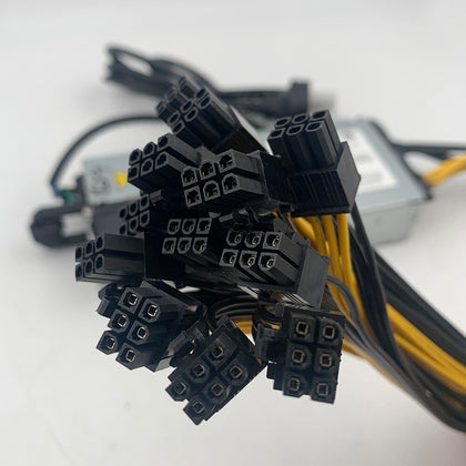 D1200E-S1/S0 DELL C6105 12V 1400W Server Power Supply RN0HH 0CN35N 10*6PIN Can be Connected to The Mine