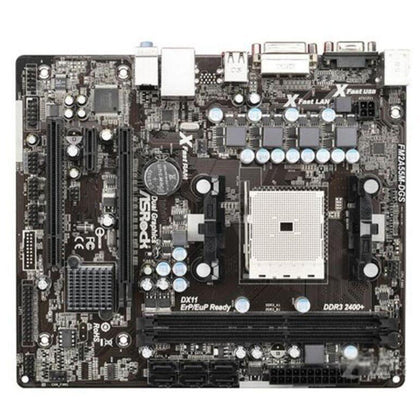 Desktop Motherboard ASRock FM2A55M-DGS A55 Socket FM2 supports DDR3 32GB / For AMD A4/A6/A8 CPU