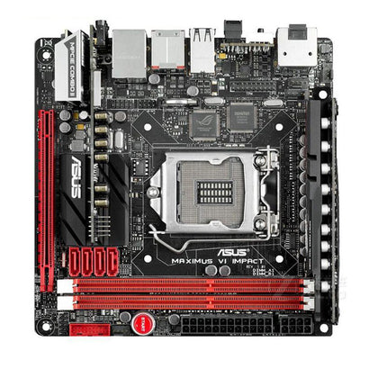 Desktop Motherboard Asus Maximus VI Impact Socket LGA 1150 i7 i5 i3 DDR3 SATA3 USB3.0 mainboard PC