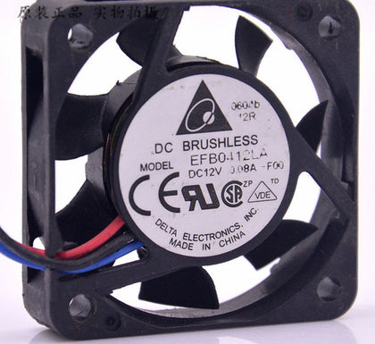Delta EFB0412LA 4CM 40mm 4010 12V 0.08A ball silent cooling fan for 40*40*10mm