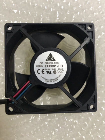 80*80*25mm EFB0812EH-BROO 8025 12V radiator cooling fan 0.42A 8CM 80mm alarm fan for delta