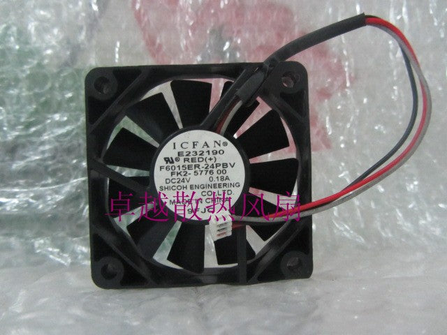 F6015er-24pbv fx2-5776 00 dc24v 0.18a 6015 cooling fan