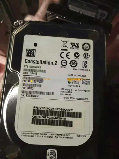 1T SATA 7.2K 2.5 ST91000640NS NF5270 NF5280 M3 M4 Hard Drives