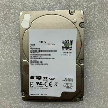 300G 2.5inch 10K SAS 64M Hard Drives ST300MM0006