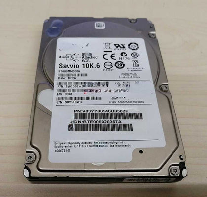 600G 10K 2.5 SAS 64M 6Gb ST600MM0006 M3 M4 M5 Hard Drives