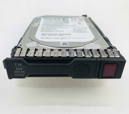 652745-B21 500G 7.2K 2.5 SAS 653953-001 G8 G9 Hard Drives