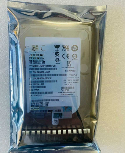 652749-B21 1T 2.5 SAS 653954-001 DL380 DL580 G8 G9 Hard Drives