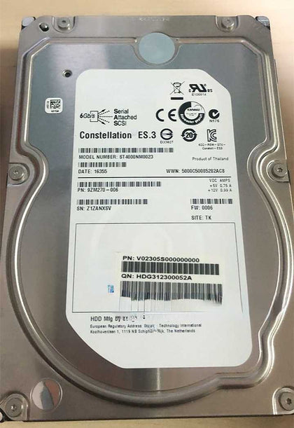 AS5300 AS5500 AS5600 4T 3.5 SAS ST4000NM0023 Hard Drives