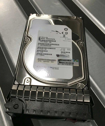 AW590A 2 t 602119-001 7.2 K SAS 3.5 EVA M6612 P6300 P6500 Hard Drives
