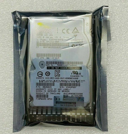 BL460C G8 G9 BL480C DL580 G8 G9 900G 10K 2.5 SAS Hard Drives