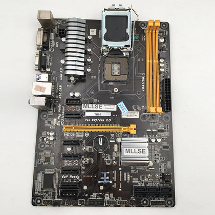 Biostar TB85 Professional Desktop Motherboard 6GPU 6PCI-E B85 LGA 1150 DDR3 16GB SATA3 USB2.0 USB3.0