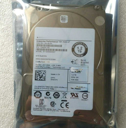 DELL 1.2T 10K 2.5 SAS ST1200MM0007 Hard Drives