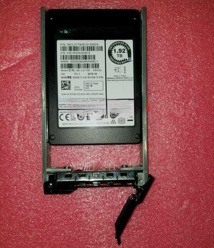 DELL 1.92T 2.5inch SAS SSD 12Gb 0Y4TH9 Y4TH9 EQ Hard Drives
