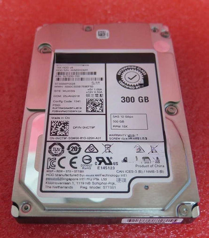 DELL 300G 15K 2.5inch 12GB SAS ST300MP0026 0NCT9F Hard Drives