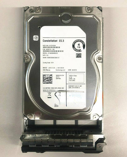 DELL 4T 3.5inch 7.2K SATA 0THGNN ST4000NM0033 Hard Drives