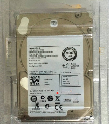 DELL 900G 10K 2.5 SAS 64M 02RR9T ST900MM0006 Hard Drives