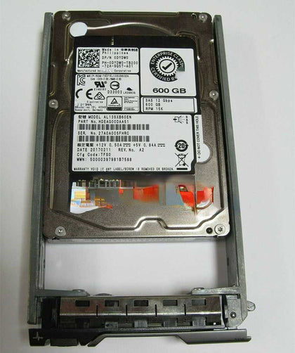 DELL AL13SXB60EN 0DYDW0 600G 15K 2.5 SAS 12gb 128M Hard Drives