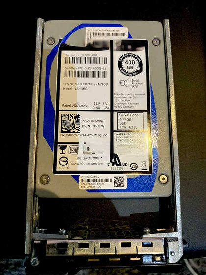 DELL Compellent SC4020 SC8000 400G 2.5 SAS SSD XRC7G Hard Drives