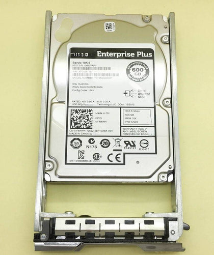 DELL EQ 600G 10K 2.5inch SAS 0Y4MWH ST9600205SS Hard Drives