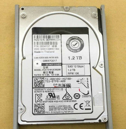 DELL HUC101812CSS200 1.2T 10K 2.5inch SAS 12GB Hard Drives
