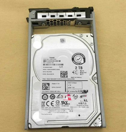 DELL MD1220 MD1400 MD3000 MD3200 Hard Drives 2T 7.2K 2.5inch SAS