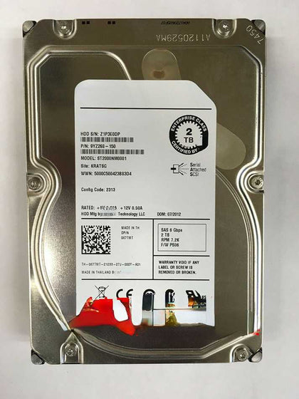 DELL MD1400 MD3220I MD3260 MD3260I Hard Drives 2T 7.2K 3.5 SAS