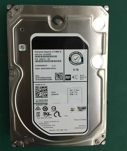 DELL MD3200 MD3220I MD3260 MD3260I Hard Drives 8T 7.2K 3.5 SAS