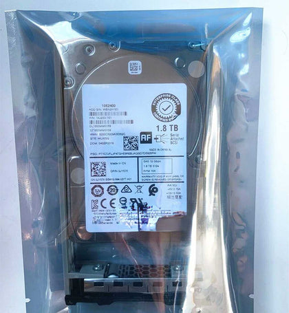 DELL MD3220I MD3260 MD3260I MD3400 Hard Drives 1.8T 10K 2.5 SAS