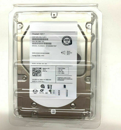 DELL MD3600I MD3600F MD3800F Hard Drives 300G 15K 3.5 SAS
