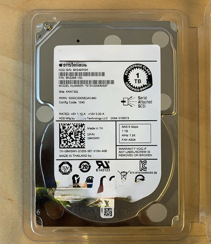 DELL MD3620I MD3620F MD3660F MD3660I Hard Drives 1T 7.2K 2.5 SAS