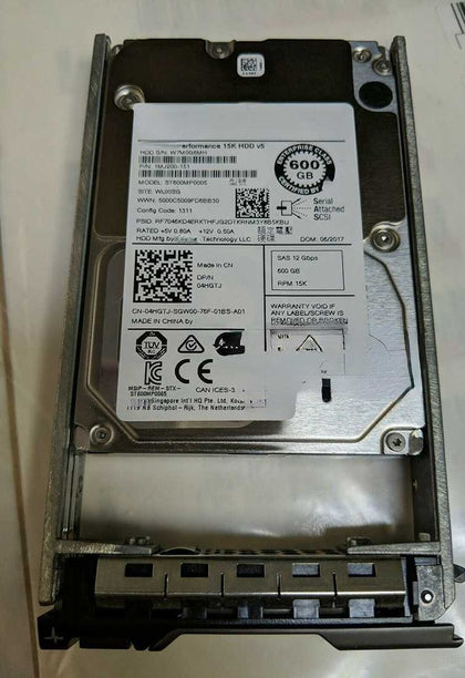 DELL MD3620I MD3620F MD3660F MD3660I Hard Drives 600G 15K 2.5 SAS