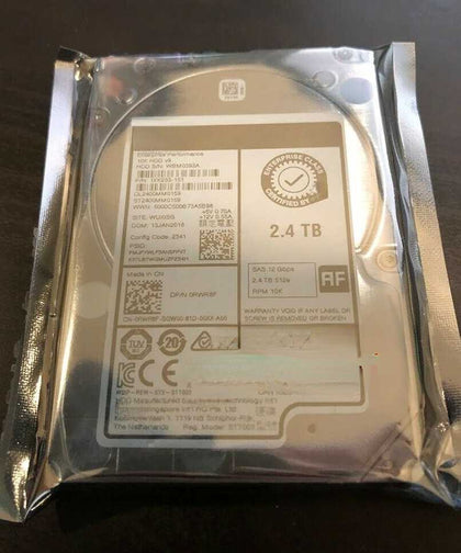 DELL R430 R440 R530 R540 Hard Drives 2.4T 10K 2.5 SAS