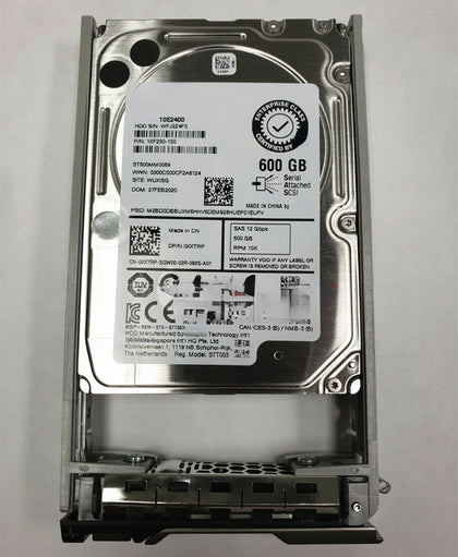 DELL R430 R440 R530 R540 Hard Drives 600G 10K 2.5 SAS 12GB
