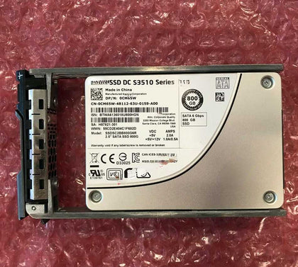 DELL R510 R520 R530 R540 Solid State Hard Drives 800G 2.5inch SATA SSD