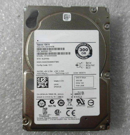 DELL R610 R620 R630 Hard Drives 300G SAS 10K 2.5