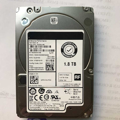 DELL R710 R720 R730 1.8T 10K 2.5 SAS Hard Drives