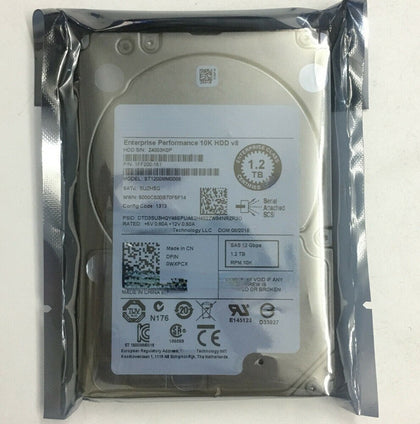 DELL R710 R720 R730 Hard Drives 1.2T SAS 10K 2.5