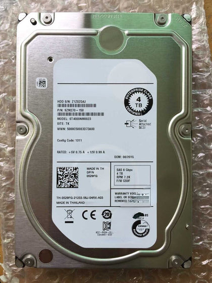 DELL R710 R720 R730 Hard Drives 4T 7.2K 3.5inch SAS