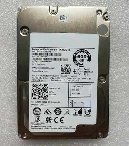 DELL R710 R720 R730 Hard Drives 600G 15K 2.5 SAS
