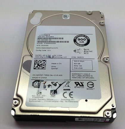 DELL R710 R720 R730 Hard Drives 900G 10K 2.5 SAS