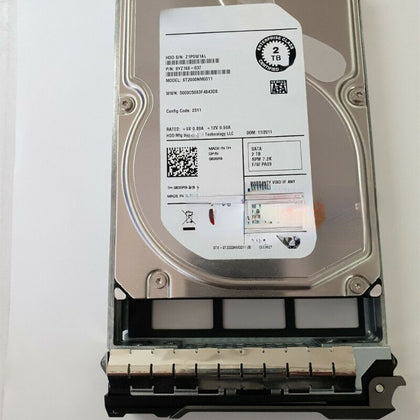 DELL R710 R720 R730 R740 Hard Drives 2T 7.2K 3.5inch SATA