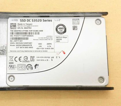 DELL R7910 R7920 T7910 T7920 Solid State Hard Drives 480G 2.5 SATA SSD