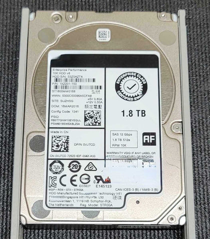 DELL R7910 T7910 T5810 T7810 1.8T 10K 2.5inch SAS Hard Drives