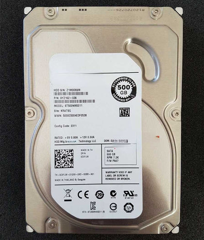 DELL R7910 T7910 T5810 T7810 Hard Drives 500G 7.2K 3.5inch SATA