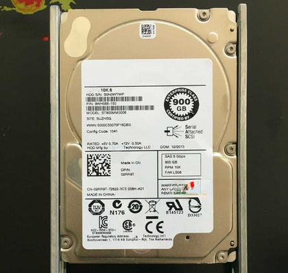 DELL R810 R820 R830 Hard Drives 900G 10K 2.5 SAS